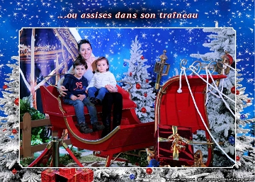 Village du Père Noël (089) Traineau